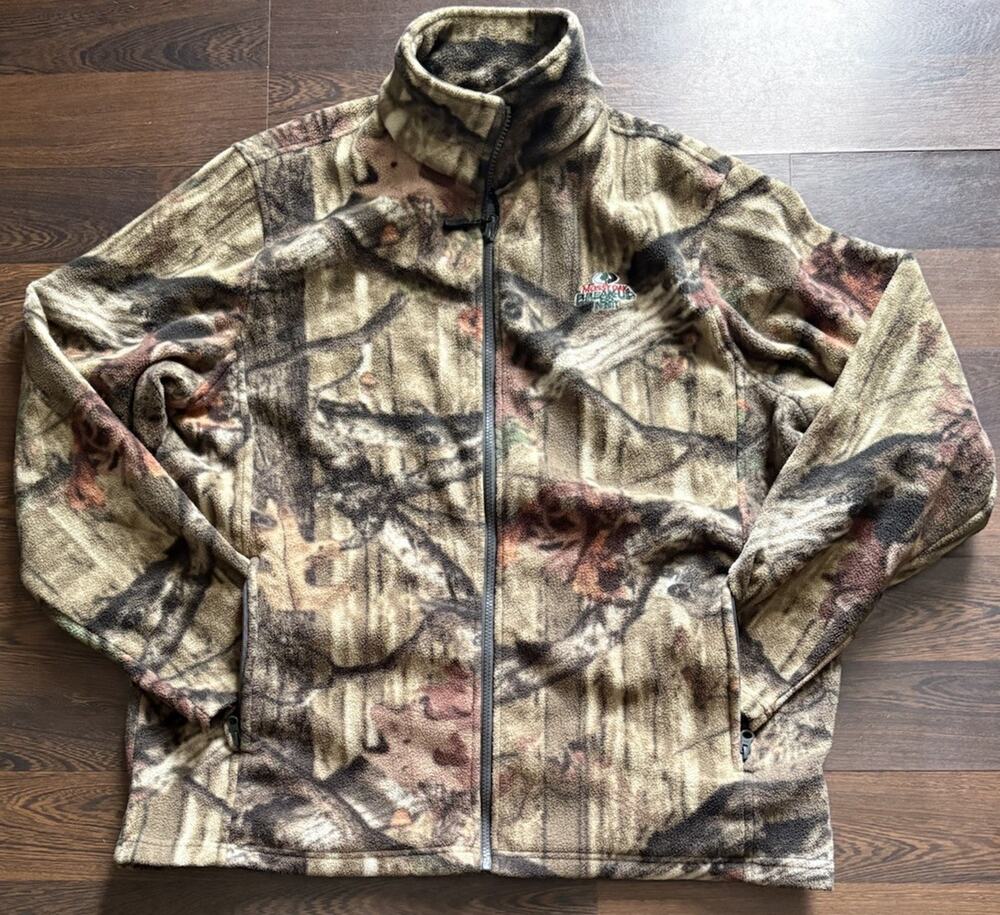 Mossy Oak Break-Up Infinity Camo Fleece Jacket Men's XL